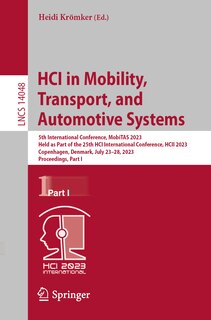 Front cover_HCI in Mobility, Transport, and Automotive Systems