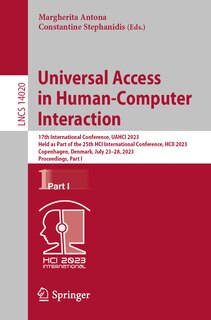 Couverture_Universal Access in Human-Computer Interaction
