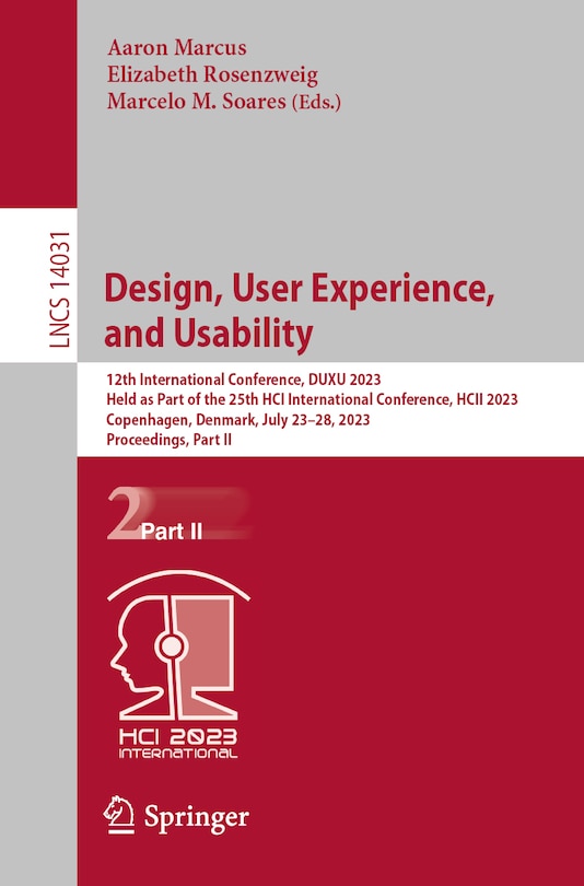 Front cover_Design, User Experience, and Usability