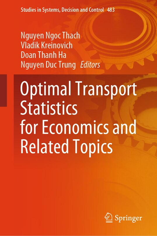Front cover_Optimal Transport Statistics for Economics and Related Topics