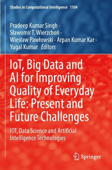 Couverture_IoT, Big Data and AI for Improving Quality of Everyday Life