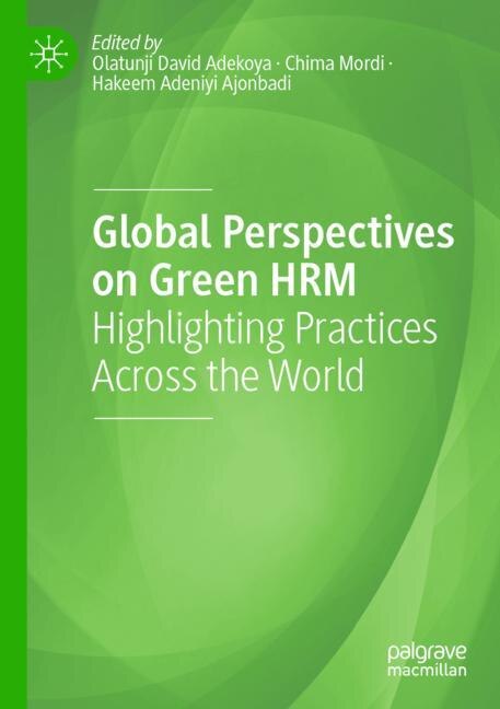 Couverture_Global Perspectives on Green HRM