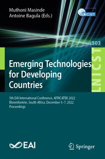 Front cover_Emerging Technologies for Developing Countries