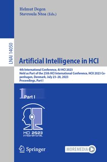 Front cover_Artificial Intelligence in HCI