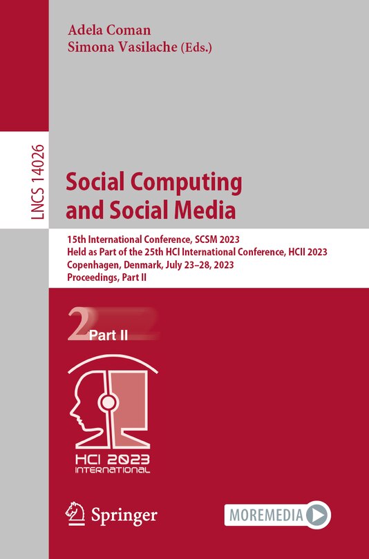 Couverture_Social Computing and Social Media