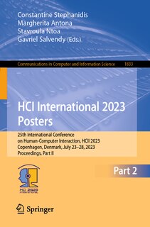 Front cover_HCI International 2023 Posters