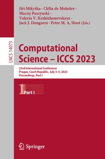 Couverture_Computational Science - ICCS 2023