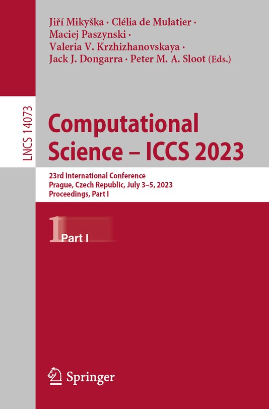 Couverture_Computational Science - ICCS 2023