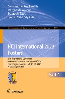 Front cover_HCI International 2023 Posters