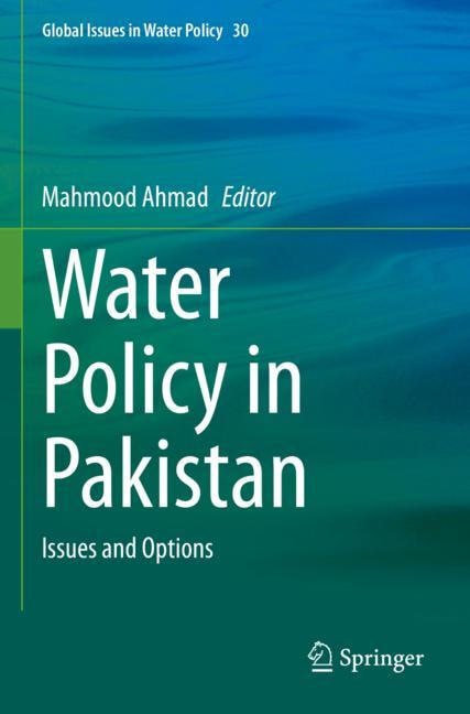 Front cover_Water Policy in Pakistan