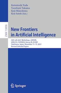 Couverture_New Frontiers in Artificial Intelligence