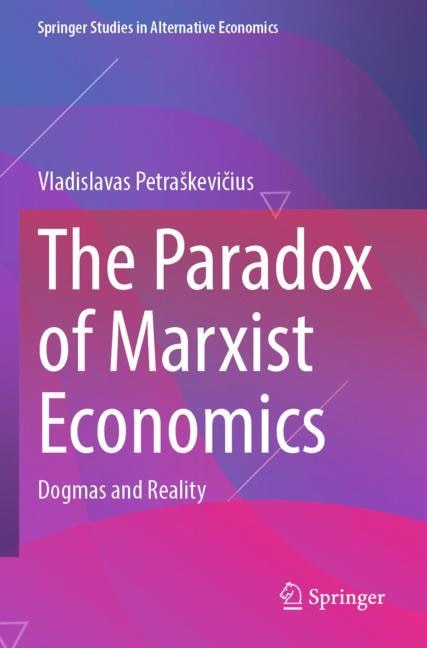 Front cover_The Paradox of Marxist Economics