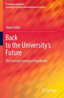 Front cover_Back to the University's Future