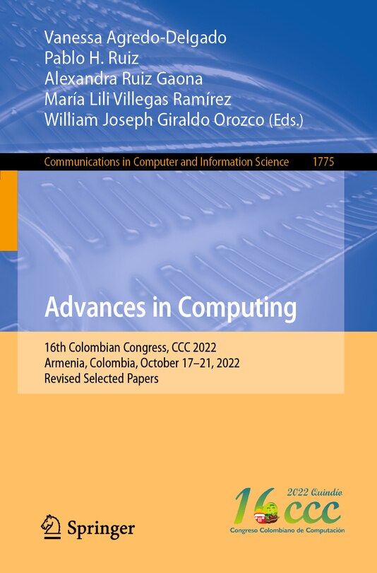 Front cover_Advances in Computing