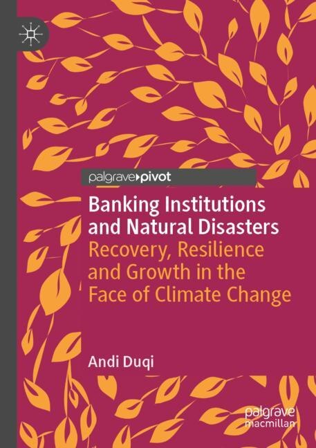 Couverture_Banking Institutions and Natural Disasters