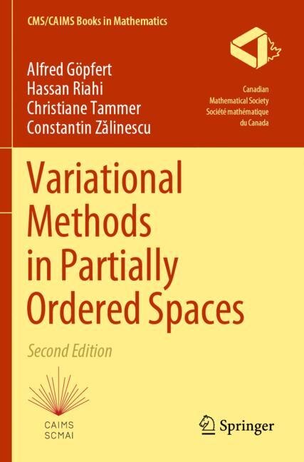 Couverture_Variational Methods in Partially Ordered Spaces