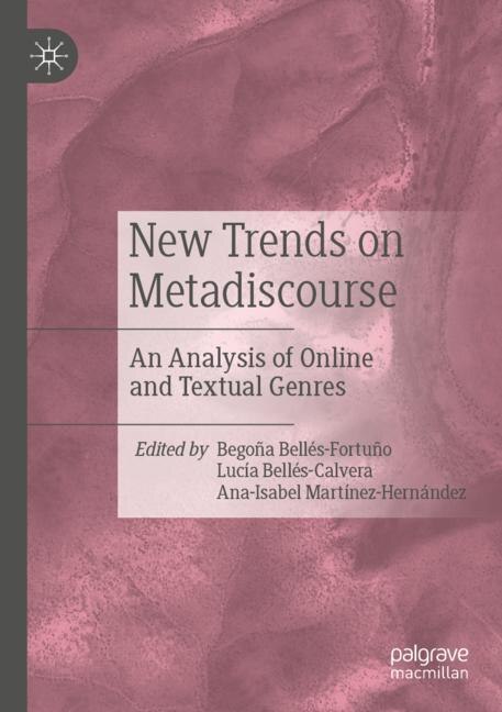 Couverture_New Trends on Metadiscourse