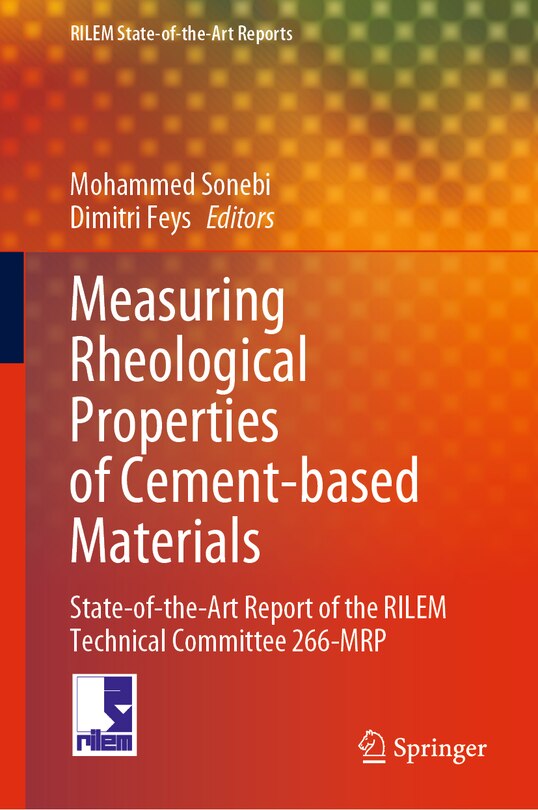Front cover_Measuring Rheological Properties of Cement-based Materials