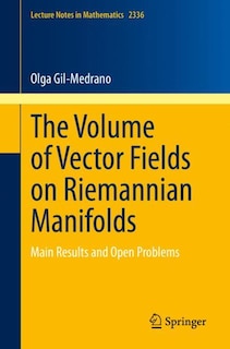 Couverture_The Volume of Vector Fields on Riemannian Manifolds