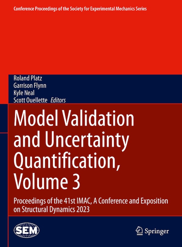 Front cover_Model Validation and Uncertainty Quantification, Volume 3