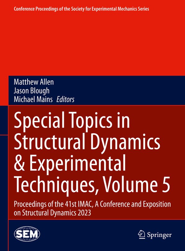 Front cover_Special Topics in Structural Dynamics