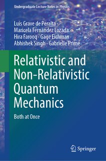Front cover_Relativistic and Non-Relativistic Quantum Mechanics