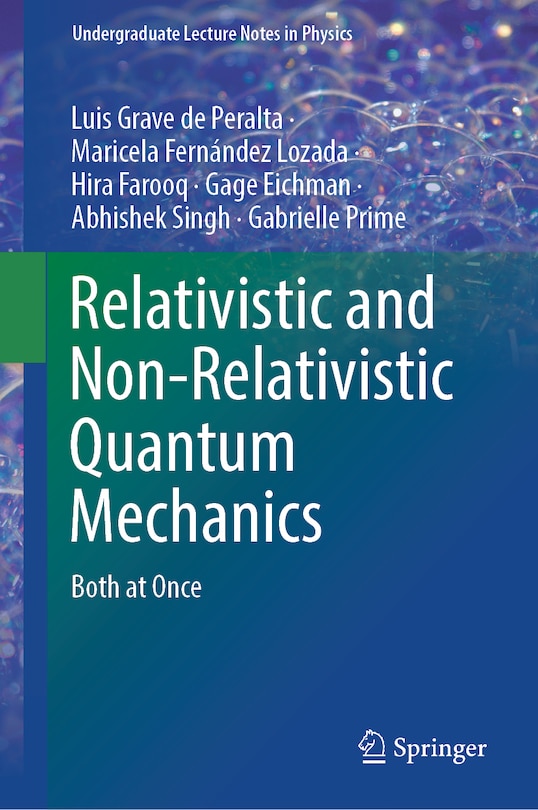 Front cover_Relativistic and Non-Relativistic Quantum Mechanics