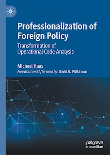 Front cover_Professionalization of Foreign Policy