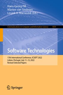 Front cover_Software Technologies