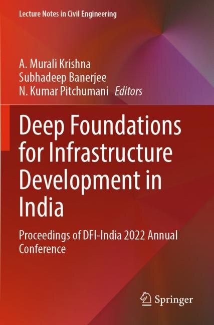Couverture_Deep Foundations for Infrastructure Development in India
