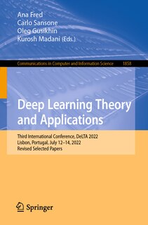 Couverture_Deep Learning Theory and Applications
