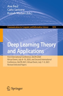 Front cover_Deep Learning Theory and Applications