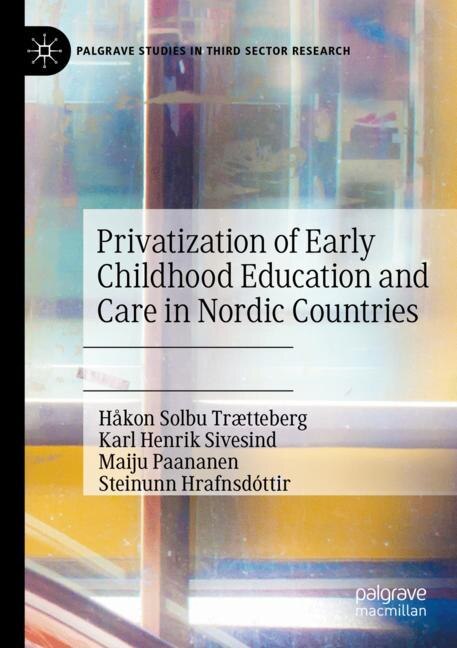 Couverture_Privatization of Early Childhood Education and Care in Nordic Countries