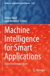Couverture_Machine Intelligence for Smart Applications