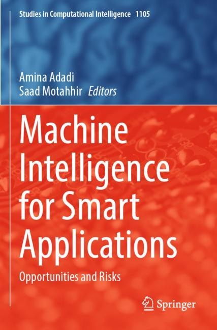 Couverture_Machine Intelligence for Smart Applications