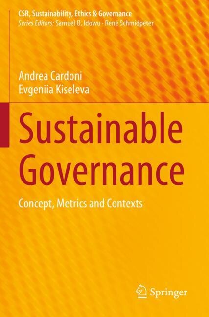 Front cover_Sustainable Governance