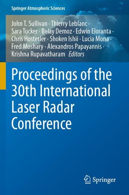 Couverture_Proceedings of the 30th International Laser Radar Conference