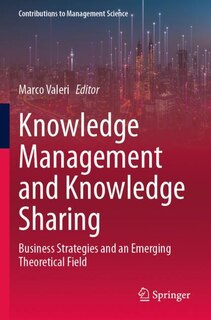 Couverture_Knowledge Management and Knowledge Sharing