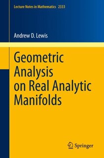 Front cover_Geometric Analysis on Real Analytic Manifolds