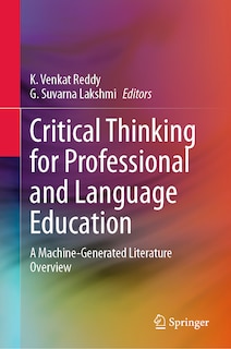 Front cover_Critical Thinking for Professional and Language Education