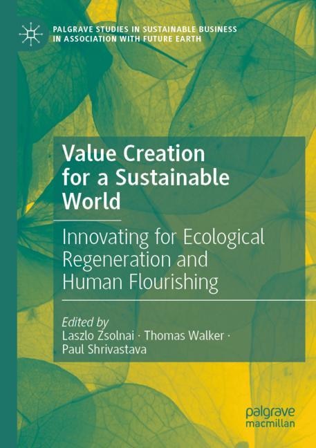 Couverture_Value Creation for a Sustainable World