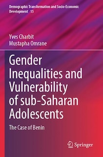 Front cover_Gender Inequalities and Vulnerability of sub-Saharan Adolescents