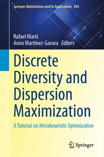 Front cover_Discrete Diversity and Dispersion Maximization