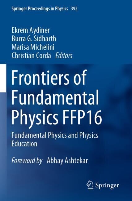 Couverture_Frontiers of Fundamental Physics FFP16