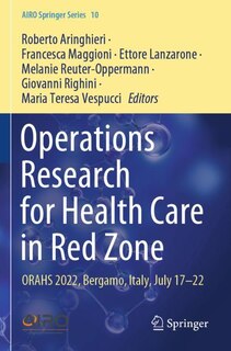 Front cover_Operations Research for Health Care in Red Zone