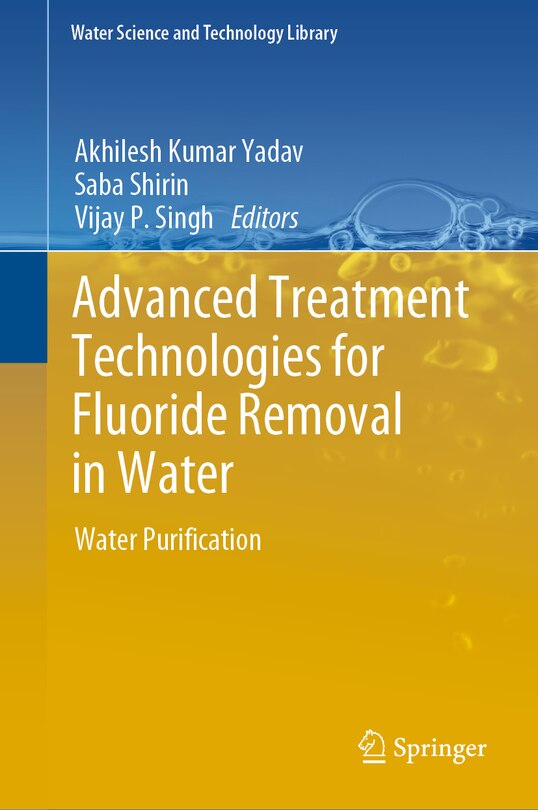 Front cover_Advanced Treatment Technologies for Fluoride Removal in Water