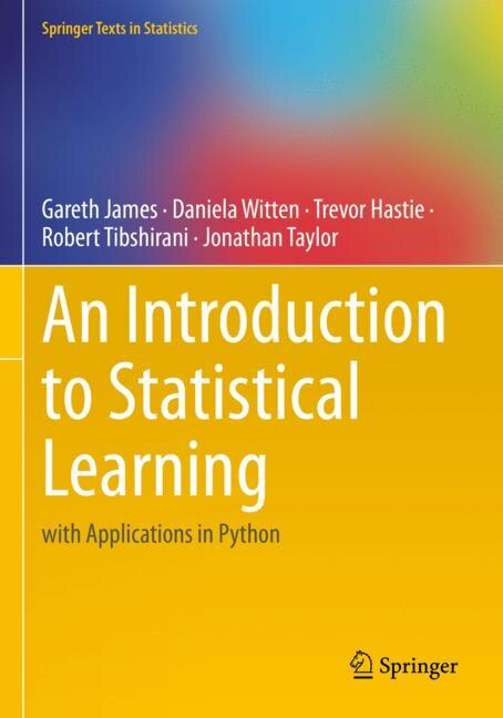 Front cover_An Introduction to Statistical Learning