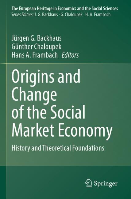 Front cover_Origins and Change of the Social Market Economy