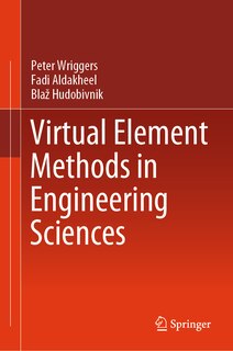 Front cover_Virtual Element Methods in Engineering Sciences