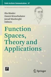 Couverture_Function Spaces, Theory and Applications